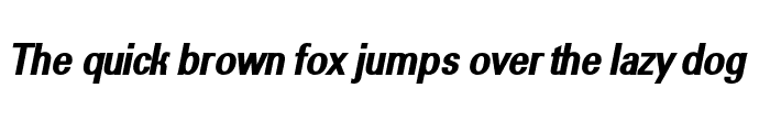 Preview of a_GroticNrExtraBold Italic