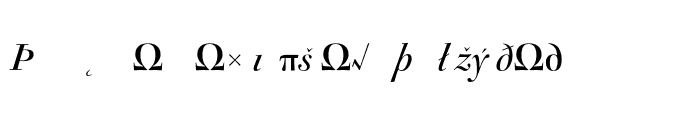 Preview of Acanthus Expert Italic