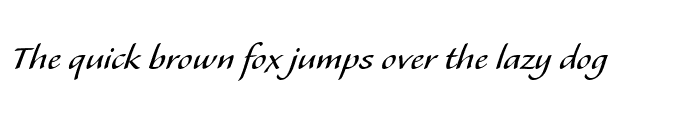 Preview of Alexa RomanItalic