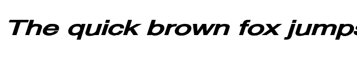 Preview of Alps Extended Bold Italic