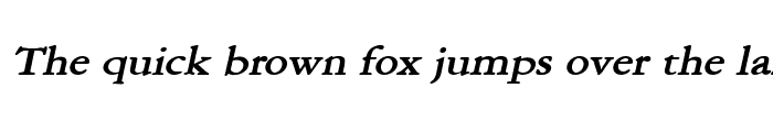 Preview of Amery Bold Italic