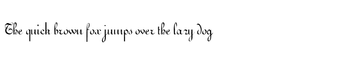 Preview of Arabesco Script SSi Regular