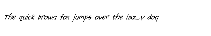 Preview of Arilon Condensed Italic Condensed Italic