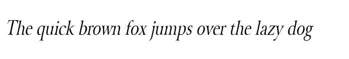 Preview of ArrayCondensed Italic
