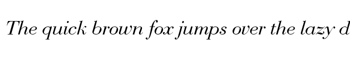 Preview of BauerBodD Italic