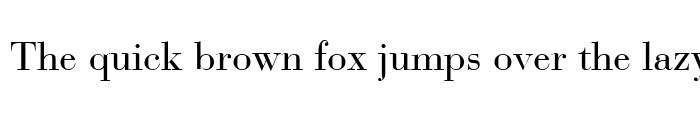 Preview of BauerBodoni LT Regular