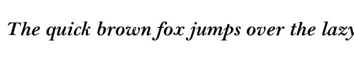 Preview of Bell MT Std Bold Italic