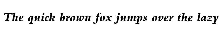Preview of Bembo Extra Oldstyle Figures Bold Italic