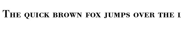 Preview of Bodoni BE Medium SC