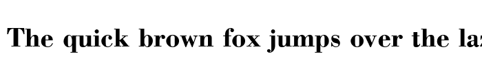 Preview of Bodoni CG ATT Bold