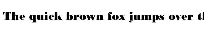 Preview of Bodoni MT Black Regular