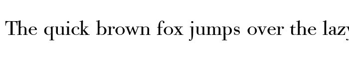 Preview of Bodoni Old Face BE Regular