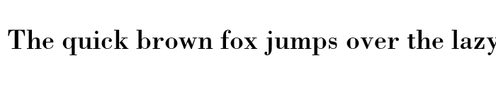 Preview of Bodoni Std Roman