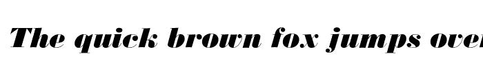 Preview of Bodoni Ultra Bold Italic