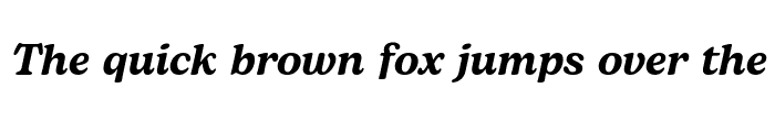 Preview of Bogart Trial Semibold Italic
