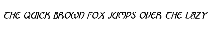 Preview of Brin Athyn Condensed Italic Condensed Italic