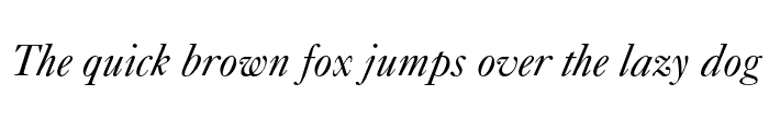 Preview of Caslon 540 Oldstyle Figures Italic