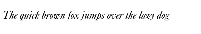 Preview of Caslon Italic Regular