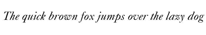 Preview of Caslon540OldstyleFigures RomanItalic