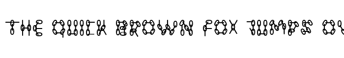 Preview of ChainLetterOne Regular
