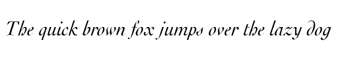 Preview of Collage Italic