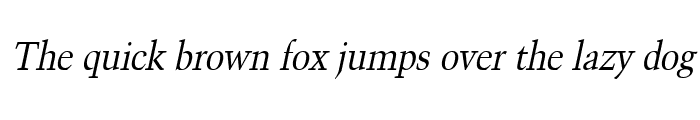 Preview of Congo Condensed Italic