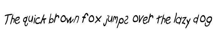 Preview of CrayonCondensed Slanted