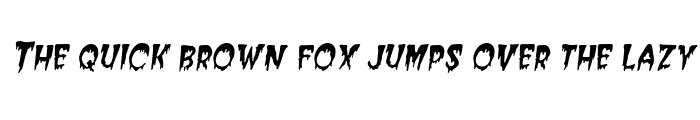 Preview of Creepy-Condensed Italic