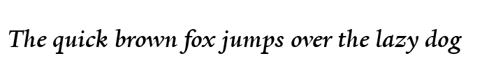 Preview of DanteMT-Medium MediumItalic