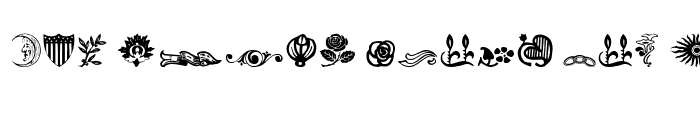 Preview of DavysDingbats1 Regular