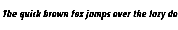Preview of DaxCondensed-BlackItalic Regular