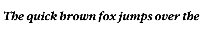 Preview of DB Serif TF Bold Italic