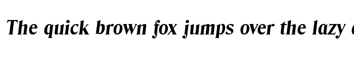 Preview of Denver-Serial-ExtraBold RegularItalic