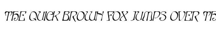 Preview of Elves-Condensed Italic