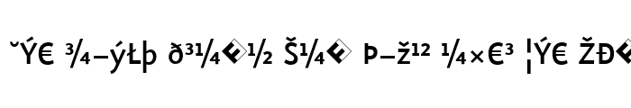 Preview of Eureka Sans Medium