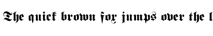 Preview of Fraktur Regular