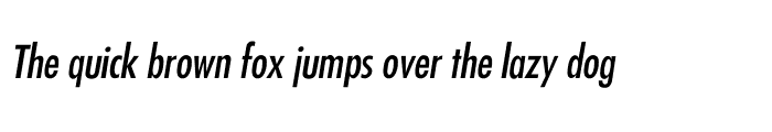 Preview of Futura-Condensed-Italic Regular