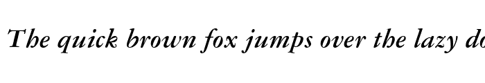 Preview of Garamond 3 Old Style Figures Bold Italic