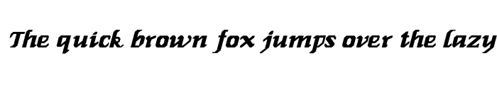 Preview of Genoa-Italic Regular