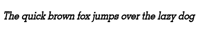 Preview of Geo Condensed Bold Italic