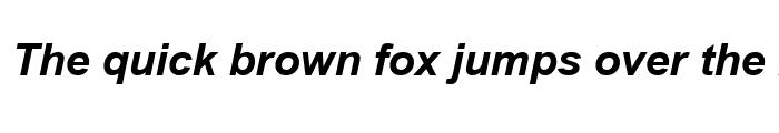 Preview of Geo_Arial Bold Italic