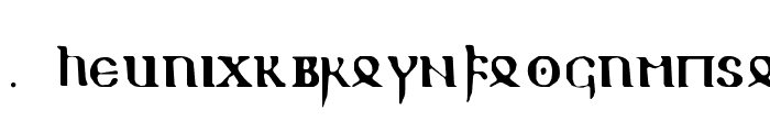 Preview of gothic 1 Regular