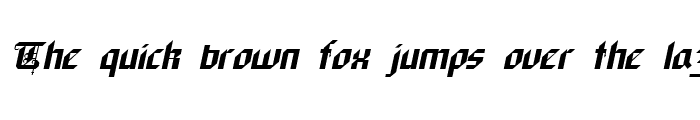 Preview of Gothic Italic