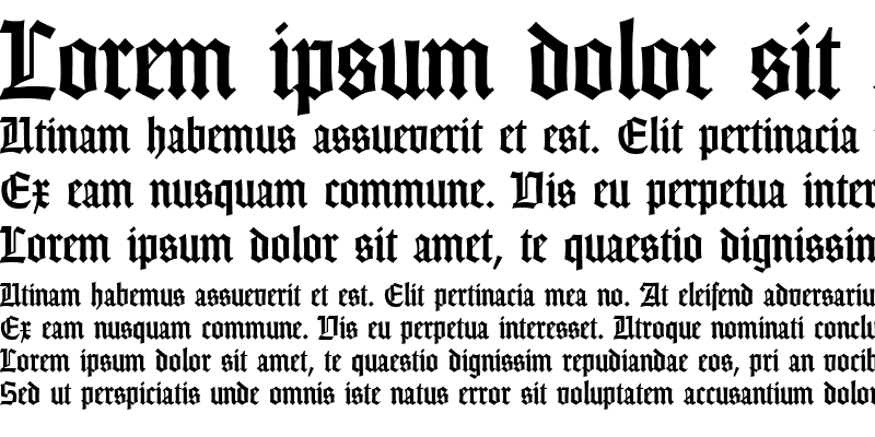 Sample of Gothic Sample of Gothic