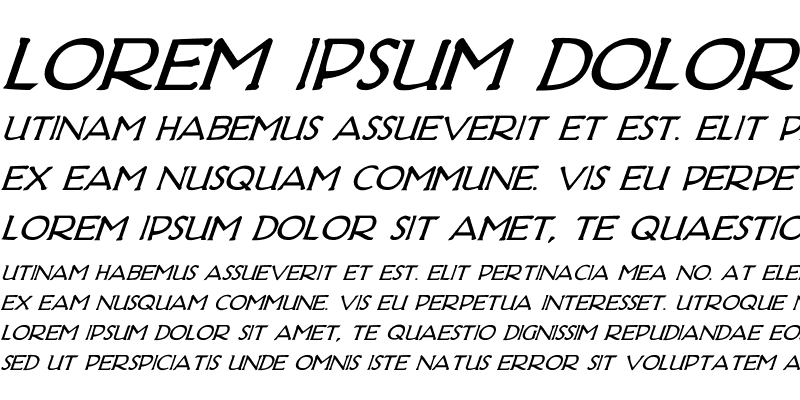 Sample of Hadriatic Bold Italic Sample of Hadriatic Bold Italic