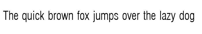 Preview of Hallmarke Condensed Light Regular