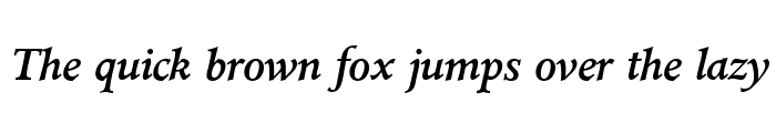 Preview of Jessamine Italic