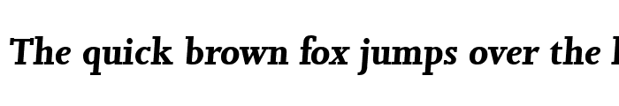 Preview of Jessie SF Bold Italic
