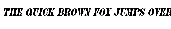 Preview of June Wide Italic