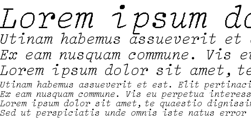 Sample of LightItalic-Lig Regular